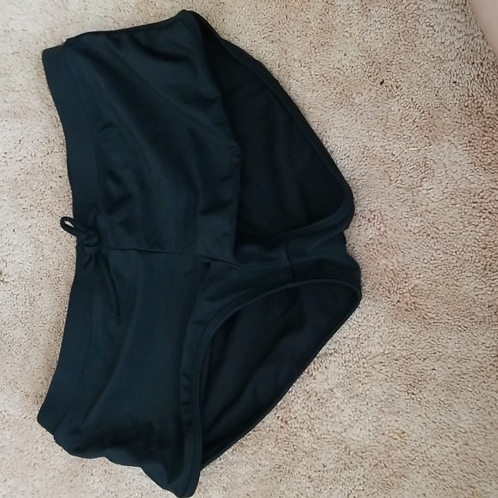 Womens black swim bottoms